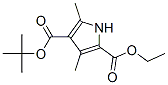 3,5-Dimethyl-1H-pyrrole-2,4-dicarboxylic acid 4-tert-butyl ester 2-ethyl esterStructure,361380-77-0Structure 3,5-Dimethyl-1H-pyrrole-2,4-dicarboxylic acid 4-tert-butyl ester 2-ethyl ester Structure,361380-77-0Structure