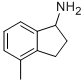 1H-inden-1-amine,2,3-dihydro-4-methyl-(9ci) Structure,361389-85-7Structure