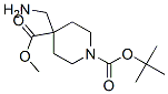 1,4-Piperidinedicarboxylic acid, 4-(aminomethyl)-, 1-(1,1-dimethylethyl) 4-methyl esterStructure,362703-35-3Structure 1,4-Piperidinedicarboxylic acid, 4-(aminomethyl)-, 1-(1,1-dimethylethyl) 4-methyl ester Structure,362703-35-3Structure