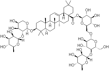 Hederasaponin b standard Structure,36284-77-2Structure