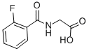 (2-氟苯甲?；被?-乙酸結(jié)構(gòu)式_363-34-8結(jié)構(gòu)式