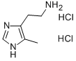 2-(4-Methyl-1h-imidazol-5-yl)ethanamine dihydrochlorideStructure,36376-47-3Structure 2-(4-Methyl-1h-imidazol-5-yl)ethanamine dihydrochloride Structure,36376-47-3Structure