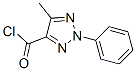 5-Methyl-2-phenyl-2H-1,2,3-triazole-4-carbonyl chlorideStructure,36401-55-5Structure 5-Methyl-2-phenyl-2H-1,2,3-triazole-4-carbonyl chloride Structure,36401-55-5Structure