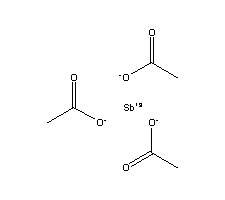 Antimony acetateStructure,3643-76-3Structure Antimony acetate Structure,3643-76-3Structure
