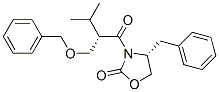 (4R)-3-[(2S)-3-甲基-1-氧代-2-[(芐氧基)甲基]丁基]-4-芐基-2-惡唑啉酮結構式_365541-74-8結構式