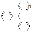3-BenzhydrylpyridineStructure,3678-71-5Structure 3-Benzhydrylpyridine Structure,3678-71-5Structure