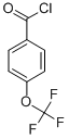 4-(Trifluoromethoxy)benzoylchloride Structure,36823-88-8Structure