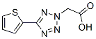 (5-Thien-2-yl-2h-tetrazol-2-yl)acetic acidStructure,36855-10-4Structure (5-Thien-2-yl-2h-tetrazol-2-yl)acetic acid Structure,36855-10-4Structure