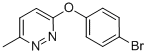 3-(4-Bromophenoxy)-6-methylpyridazineStructure,368869-96-9Structure 3-(4-Bromophenoxy)-6-methylpyridazine Structure,368869-96-9Structure