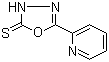 5-(Pyridin-2-yl)-1,3,4-oxadiazole-2-thiolStructure,3690-47-9Structure 5-(Pyridin-2-yl)-1,3,4-oxadiazole-2-thiol Structure,3690-47-9Structure