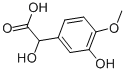 3-Hydroxy-4-methoxymandelic acidStructure,3695-24-7Structure 3-Hydroxy-4-methoxymandelic acid Structure,3695-24-7Structure