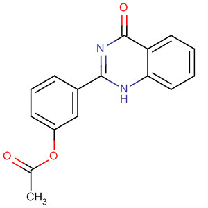 3-(4-Oxo-3,4-dihydroquinazolin-2-yl)phenyl acetateStructure,371947-93-2Structure 3-(4-Oxo-3,4-dihydroquinazolin-2-yl)phenyl acetate Structure,371947-93-2Structure