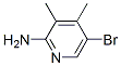 2-氨基-5-溴-3,4-二甲基吡啶結(jié)構(gòu)式_374537-97-0結(jié)構(gòu)式