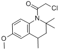 2-Chloro-1-(6-methoxy-2,2,4-trimethyl-3,4-dihydro-2h-quinolin-1-yl)-ethanoneStructure,376371-15-2Structure 2-Chloro-1-(6-methoxy-2,2,4-trimethyl-3,4-dihydro-2h-quinolin-1-yl)-ethanone Structure,376371-15-2Structure