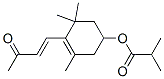 2-Methylpropanoic acid 3,5,5-trimethyl-4-(3-oxo-1-butenyl)-3-cyclohexen-1-yl esterStructure,37704-28-2Structure 2-Methylpropanoic acid 3,5,5-trimethyl-4-(3-oxo-1-butenyl)-3-cyclohexen-1-yl ester Structure,37704-28-2Structure