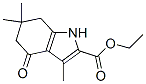 3,6,6-Trimethyl-4-oxo-4,5,6,7-tetrahydro-1h-indole-2-carboxylic acid ethyl esterStructure,37711-24-3Structure 3,6,6-Trimethyl-4-oxo-4,5,6,7-tetrahydro-1h-indole-2-carboxylic acid ethyl ester Structure,37711-24-3Structure