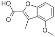 4-Methoxy-3-methyl-2-benzofurancarboxylic acidStructure,3781-72-4Structure 4-Methoxy-3-methyl-2-benzofurancarboxylic acid Structure,3781-72-4Structure