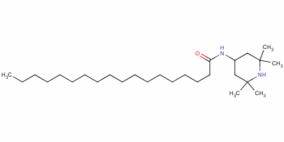 N-(2,2,6,6-tetramethylpiperidin-4-yl)octadecanamideStructure,37819-84-4Structure N-(2,2,6,6-tetramethylpiperidin-4-yl)octadecanamide Structure,37819-84-4Structure