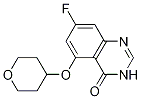 7-Fluoro-5-((tetrahydro-2h-pyran-4-yl)oxy)quinazolin-4(3h)-oneStructure,379228-59-8Structure 7-Fluoro-5-((tetrahydro-2h-pyran-4-yl)oxy)quinazolin-4(3h)-one Structure,379228-59-8Structure