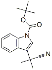 1H-Indole-1-carboxylic acid, 3-(1-cyano-1-methylethyl)-, 1,1-dimethylethyl esterStructure,380626-46-0Structure 1H-Indole-1-carboxylic acid, 3-(1-cyano-1-methylethyl)-, 1,1-dimethylethyl ester Structure,380626-46-0Structure