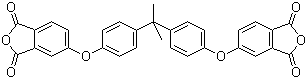 2,2-Bis [4-(3,4-dicarboxyphenoxy)phenyl]propane dianhydride (BPADA) Structure,38103-06-9Structure