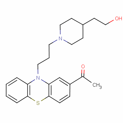 Piperacetazine (250 mg)Structure,3819-00-9Structure Piperacetazine (250 mg) Structure,3819-00-9Structure