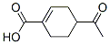 1-Cyclohexene-1-carboxylic acid, 4-acetyl- (9ci)Structure,38223-83-5Structure 1-Cyclohexene-1-carboxylic acid, 4-acetyl- (9ci) Structure,38223-83-5Structure