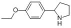 2-(4-Ethoxyphenyl)pyrrolidineStructure,383127-28-4Structure 2-(4-Ethoxyphenyl)pyrrolidine Structure,383127-28-4Structure