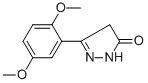 2,4-Dihydro-5-(2,5-dimethoxyphenyl)-3h-pyrazol-3-oneStructure,385381-93-1Structure 2,4-Dihydro-5-(2,5-dimethoxyphenyl)-3h-pyrazol-3-one Structure,385381-93-1Structure