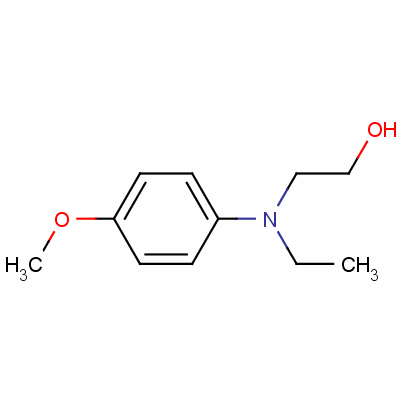 2-(N-ethyl-p-methoxyanilino)ethanolStructure,38540-90-8Structure 2-(N-ethyl-p-methoxyanilino)ethanol Structure,38540-90-8Structure