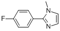 2-(4-氟-苯基)-1-甲基-1H-咪唑結(jié)構(gòu)式_385442-12-6結(jié)構(gòu)式