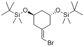 (1R,3R)-5-(溴甲基)-1,3-雙(叔丁基二甲硅氧基戊二酸酐)環(huán)己烷結(jié)構(gòu)式_387834-41-5結(jié)構(gòu)式