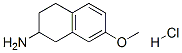 2-Amino-7-methoxytetralin hydrochlorideStructure,3880-78-2Structure 2-Amino-7-methoxytetralin hydrochloride Structure,3880-78-2Structure