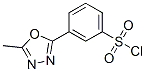 3-(5-Methyl-1,3,4-oxadiazol-2-yl)benzenesulfonyl chlorideStructure,388088-81-1Structure 3-(5-Methyl-1,3,4-oxadiazol-2-yl)benzenesulfonyl chloride Structure,388088-81-1Structure