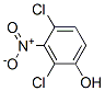 2,4-二氯-3-硝基酚結(jié)構(gòu)式_38902-87-3結(jié)構(gòu)式