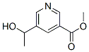 5-(1-Hydroxyethyl)-3-pyridinecarboxylic acid methyl esterStructure,38940-64-6Structure 5-(1-Hydroxyethyl)-3-pyridinecarboxylic acid methyl ester Structure,38940-64-6Structure