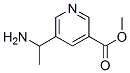 5-(1-Aminoethyl)3-pyridinecarboxylic acid methyl esterStructure,38940-68-0Structure 5-(1-Aminoethyl)3-pyridinecarboxylic acid methyl ester Structure,38940-68-0Structure