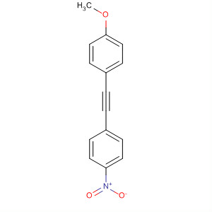 1-(4-Methoxyphenyl)-2-(4-nitrophenyl)-acetyleneStructure,39082-40-1Structure 1-(4-Methoxyphenyl)-2-(4-nitrophenyl)-acetylene Structure,39082-40-1Structure