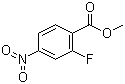 Methyl -2-fluoro-4-nitrobenzoate Structure,392-09-6Structure