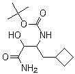 (4-氨基-1-環(huán)丁基-3-羥基-4-氧代-2-丁基)氨基甲酸叔丁酯結(jié)構(gòu)式_394735-22-9結(jié)構(gòu)式