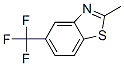 2-甲基-5-三氟甲基苯并噻唑結(jié)構(gòu)式_398-99-2結(jié)構(gòu)式