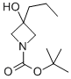 3-Hydroxy-3-propylazetidine-1-carboxylic acid tert-butyl esterStructure,398489-36-6Structure 3-Hydroxy-3-propylazetidine-1-carboxylic acid tert-butyl ester Structure,398489-36-6Structure