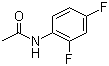 2,4-二氟乙酰苯胺結(jié)構(gòu)式_399-36-0結(jié)構(gòu)式