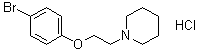N-(2-(4-bromophenoxy)ethyl)piperidine hydrochlorideStructure,399016-75-2Structure N-(2-(4-bromophenoxy)ethyl)piperidine hydrochloride Structure,399016-75-2Structure