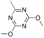 2,4-Dimethoxy-6-methyl-1,3,5-triazineStructure,4000-78-6Structure 2,4-Dimethoxy-6-methyl-1,3,5-triazine Structure,4000-78-6Structure