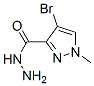 1H-pyrazole-3-carboxylicacid,4-bromo-1-methyl-,hydrazide(9ci)Structure,400878-08-2Structure 1H-pyrazole-3-carboxylicacid,4-bromo-1-methyl-,hydrazide(9ci) Structure,400878-08-2Structure
