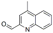 4-甲基喹啉-2-甲醛結(jié)構(gòu)式_40105-30-4結(jié)構(gòu)式