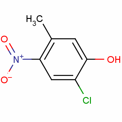 2-Chloro-5-methyl-4-nitrophenol Structure,40130-97-0Structure