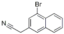 2-(4-Bromonaphthalen-2-yl)acetonitrileStructure,401469-73-6Structure 2-(4-Bromonaphthalen-2-yl)acetonitrile Structure,401469-73-6Structure