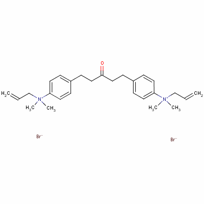 1,5-Bis(4-allyldimethyl-ammoniumphenyl)pentan-3-one dibromideStructure,402-40-4Structure 1,5-Bis(4-allyldimethyl-ammoniumphenyl)pentan-3-one dibromide Structure,402-40-4Structure